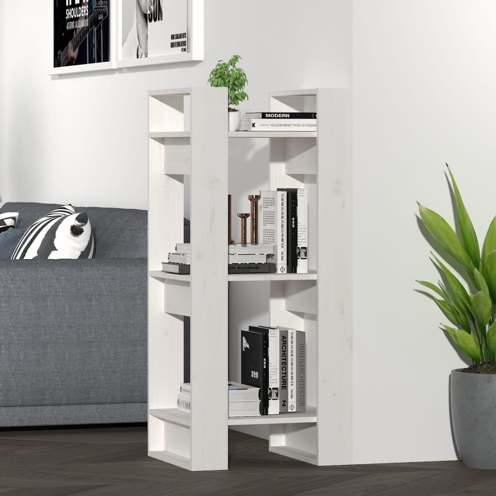 Book Cabinet/Room Divider Solid Wood Pine