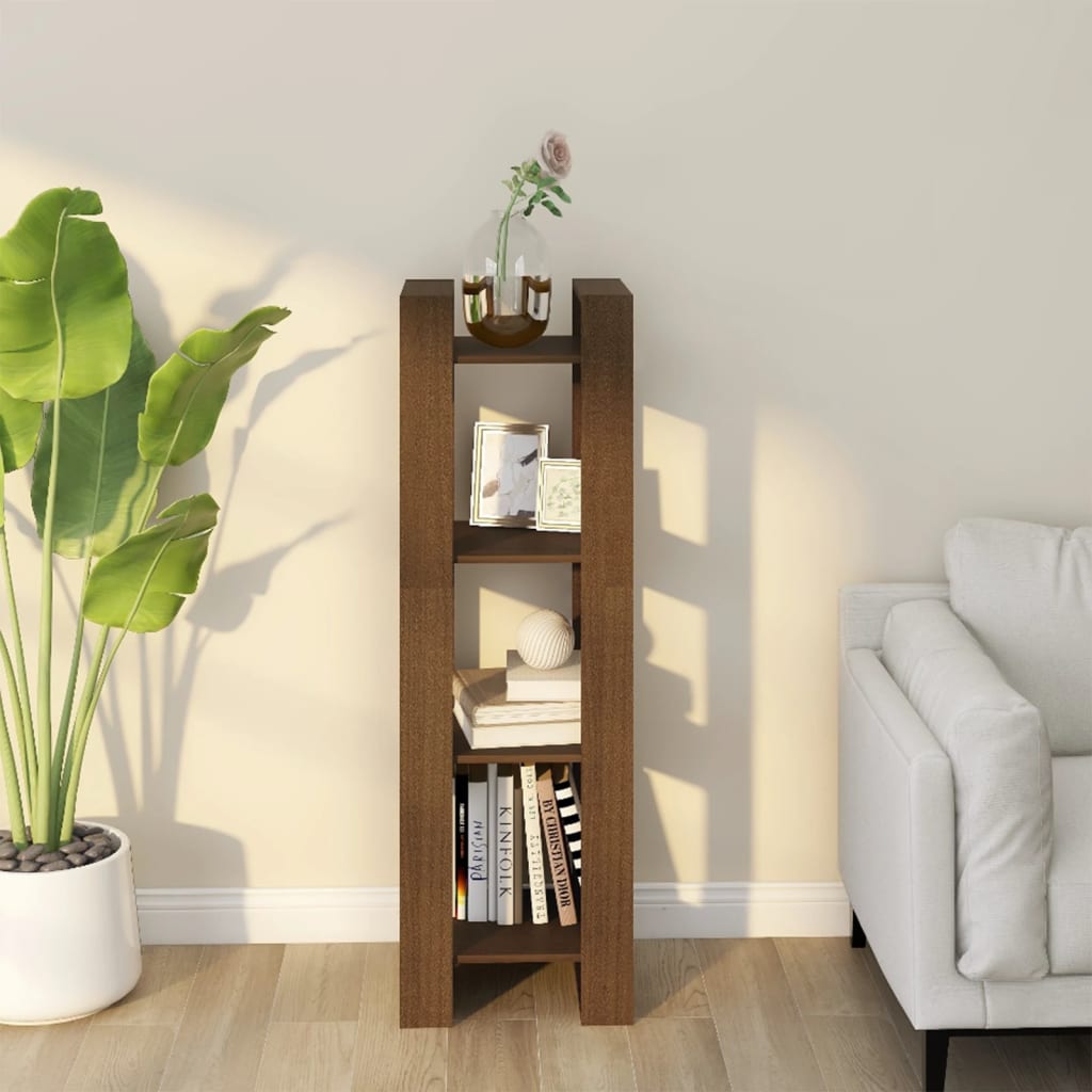 Book Cabinet/Room Divider Solid Wood Pine