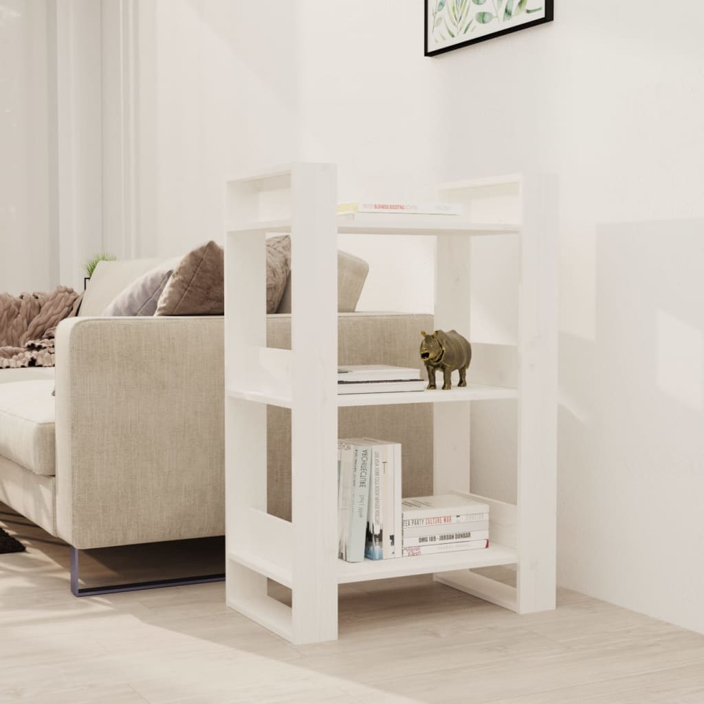 Book Cabinet/Room Divider Solid Wood Pine