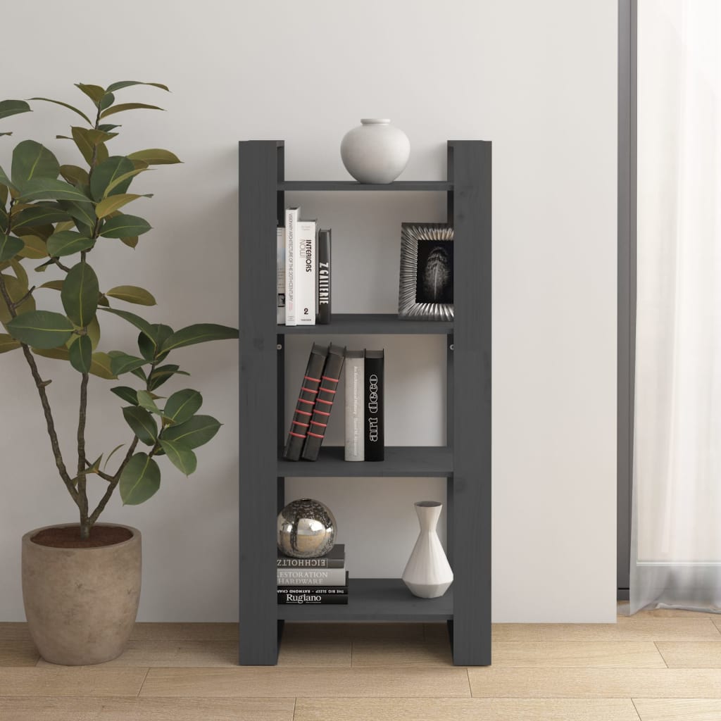 Book Cabinet/Room Divider Solid Wood Pine
