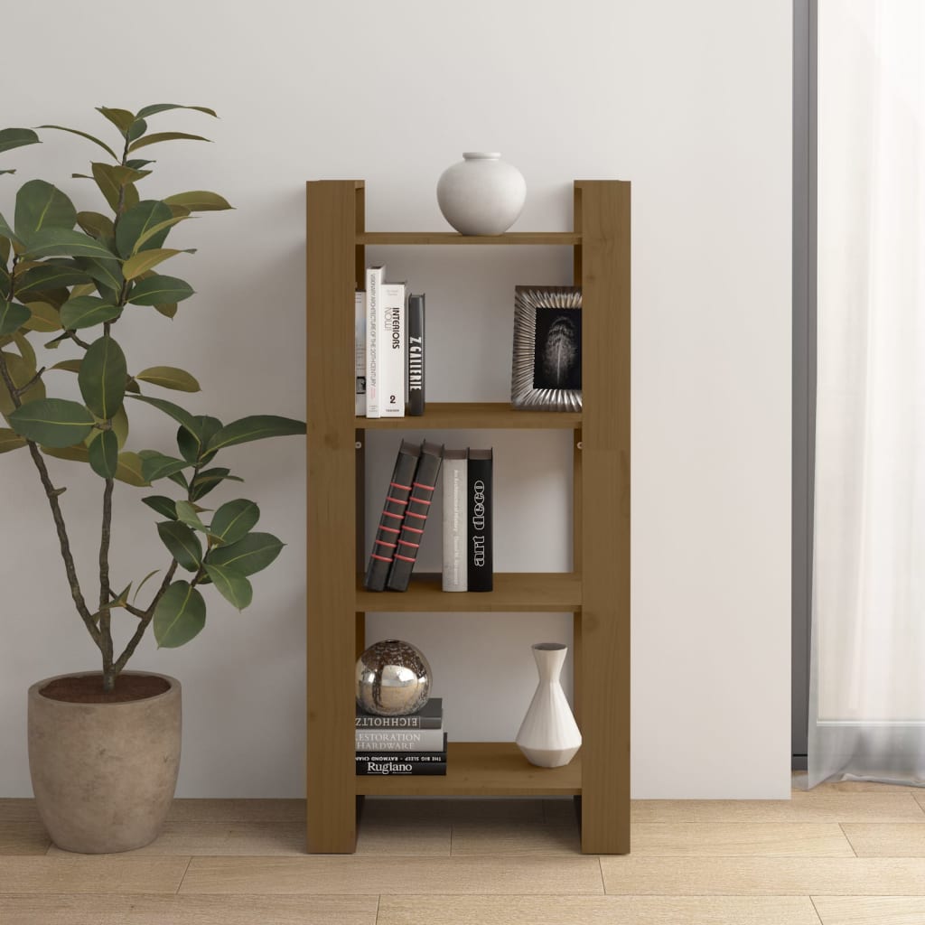 Book Cabinet/Room Divider Solid Wood Pine