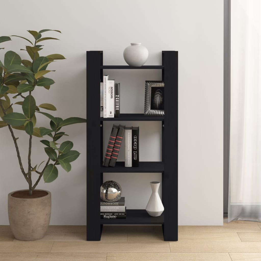 Book Cabinet/Room Divider Solid Wood Pine