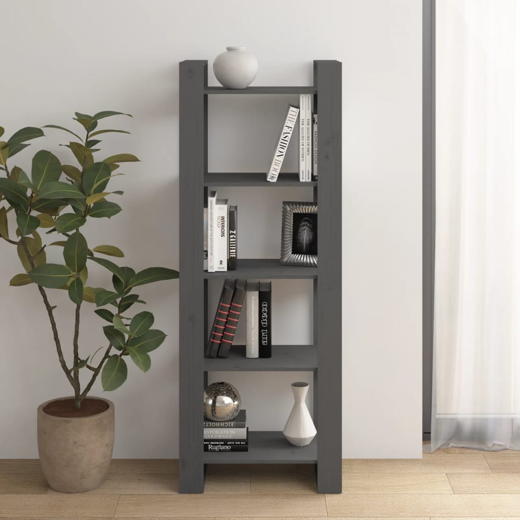 Book Cabinet/Room Divider Solid Wood Pine