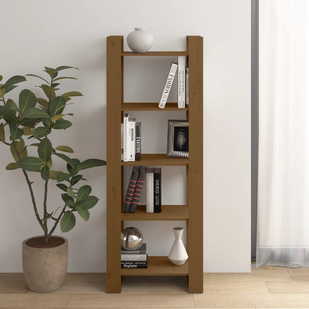 Book Cabinet/Room Divider Solid Wood Pine