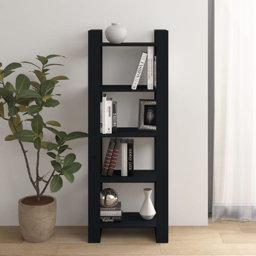 Book Cabinet/Room Divider Solid Wood Pine