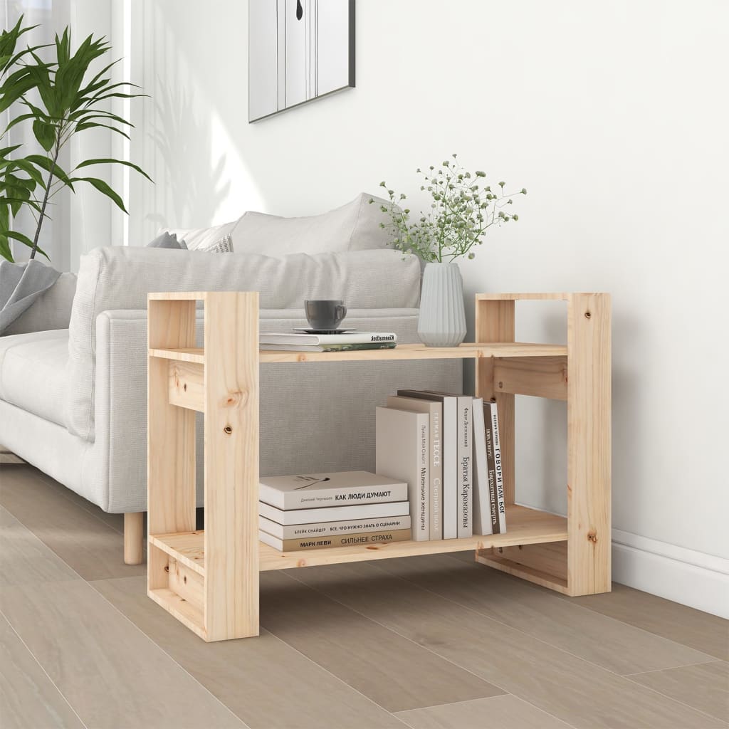 Book Cabinet/Room Divider Solid Wood Pine