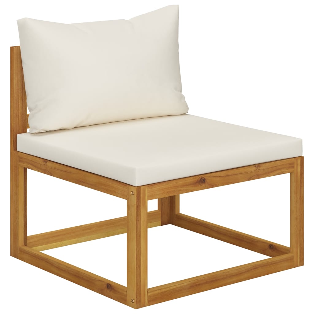 9 Piece Garden Lounge Set With Cushions Solid Wood Acacia