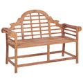 Garden Bench 127X58.5X92.5 Cm Solid Wood Teak