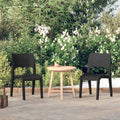 Garden Chairs 2 Pcs Polypropylene