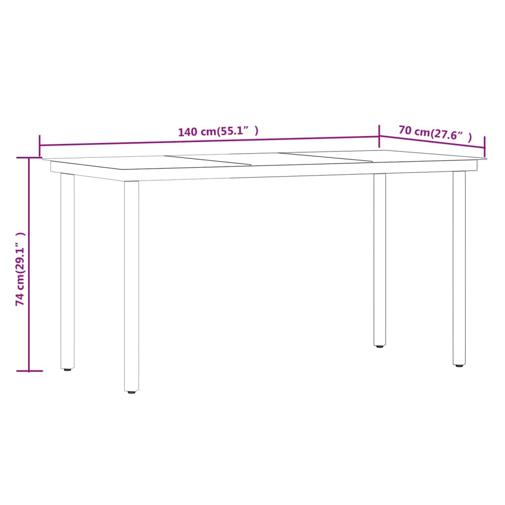 7 Piece Outdoor Dining Set
