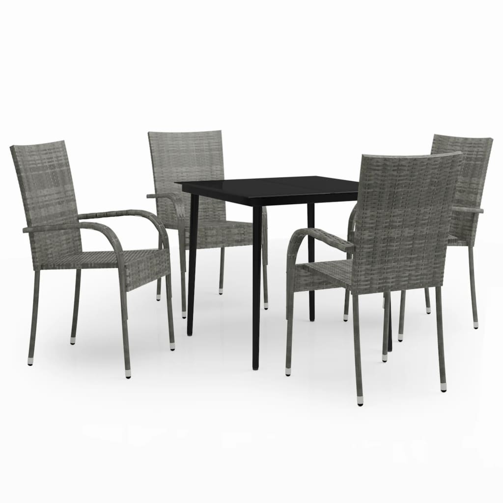5 Piece Garden Dining Set