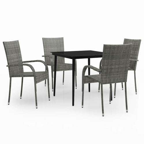 5 Piece Garden Dining Set
