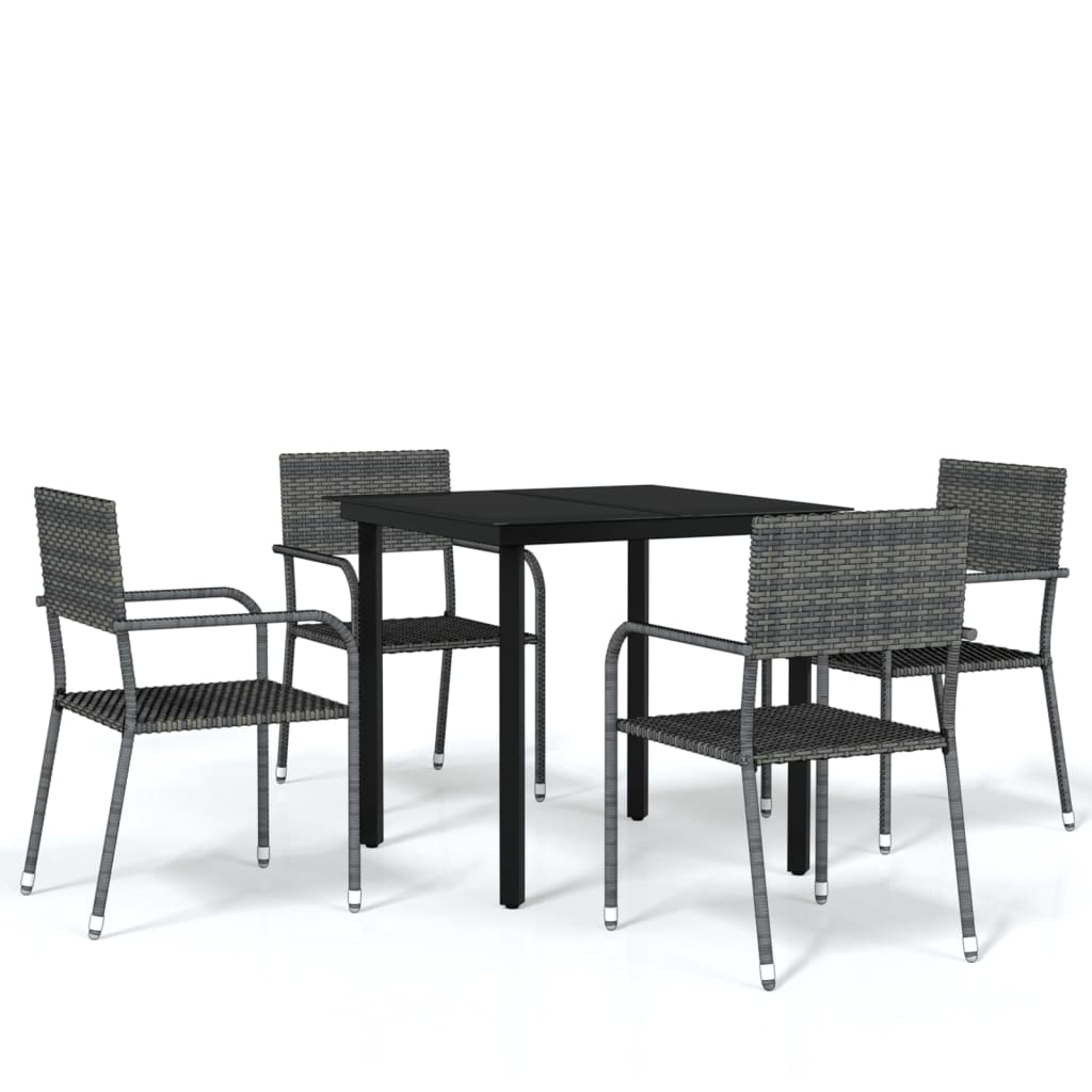 5 Piece Garden Dining Set