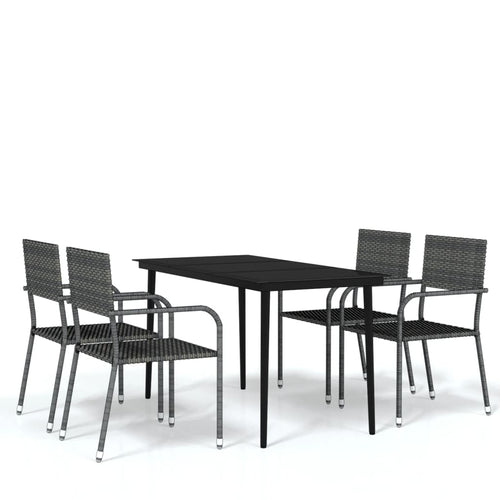 5 Piece Garden Dining Set