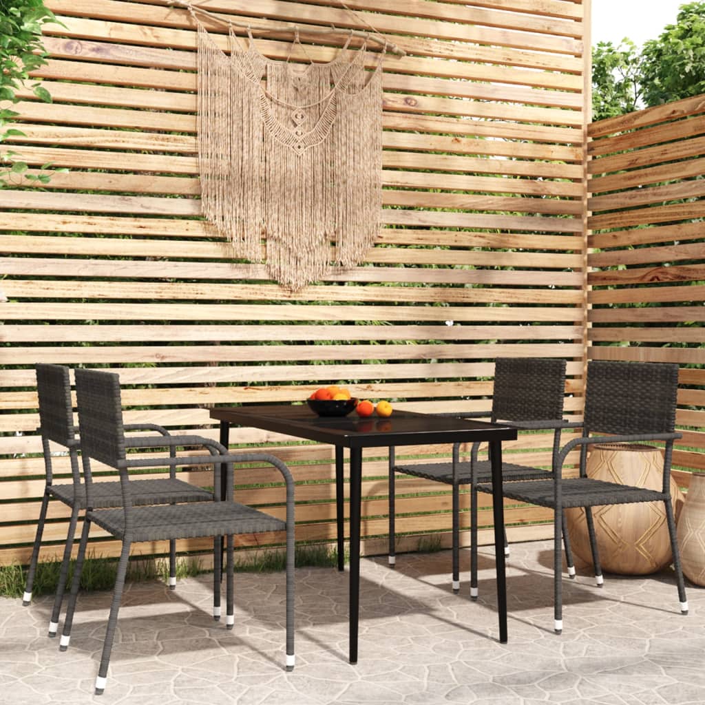 5 Piece Garden Dining Set