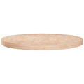 Round Table Top Ø70X1.5 Cm Treated Solid Wood Oak