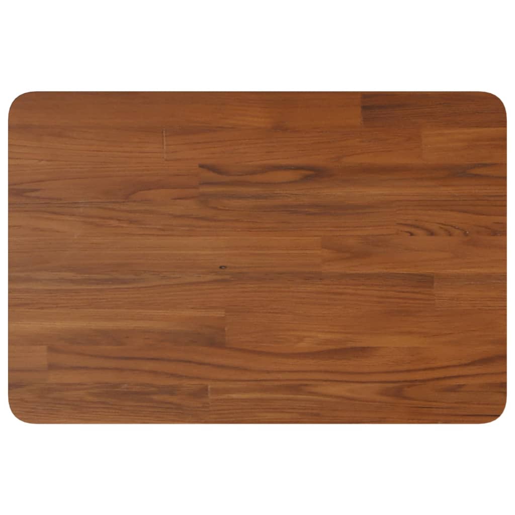 Bathroom Countertop 60X40X1.5Cm Treated Solid Wood