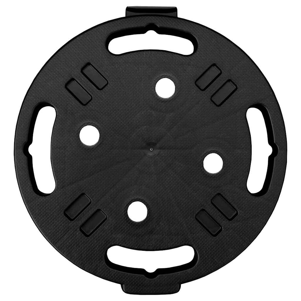 Plant Stands Caddy Trolley Wheels 30cm Black Heavy Duty 170kg Pot Stand