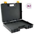 Universal Machine Cases With Foam Rubber 2 Pcs Polypropylene