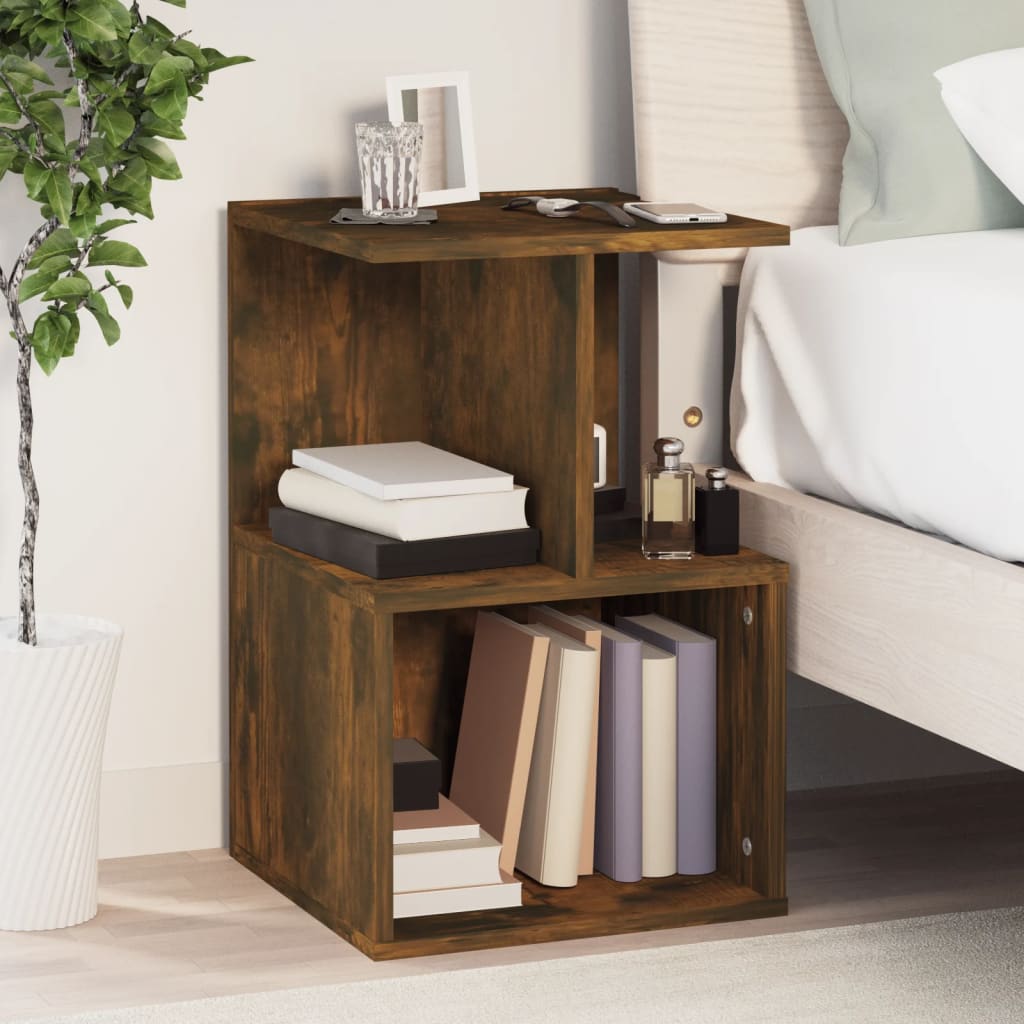 Bedside Cabinet 35X35X55 Cm Engineered Wood