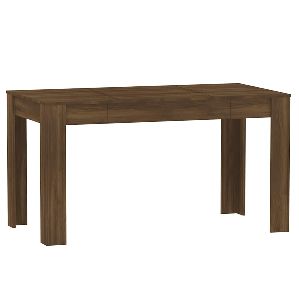 Dining Table 140X74.5X76 Cm Engineered Wood