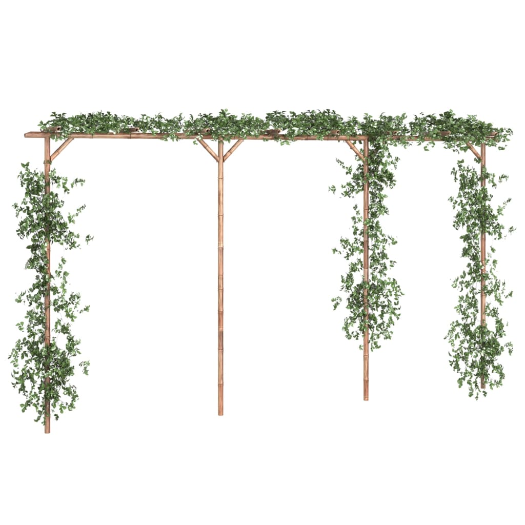 Pergola Bamboo 385X40X205 Cm