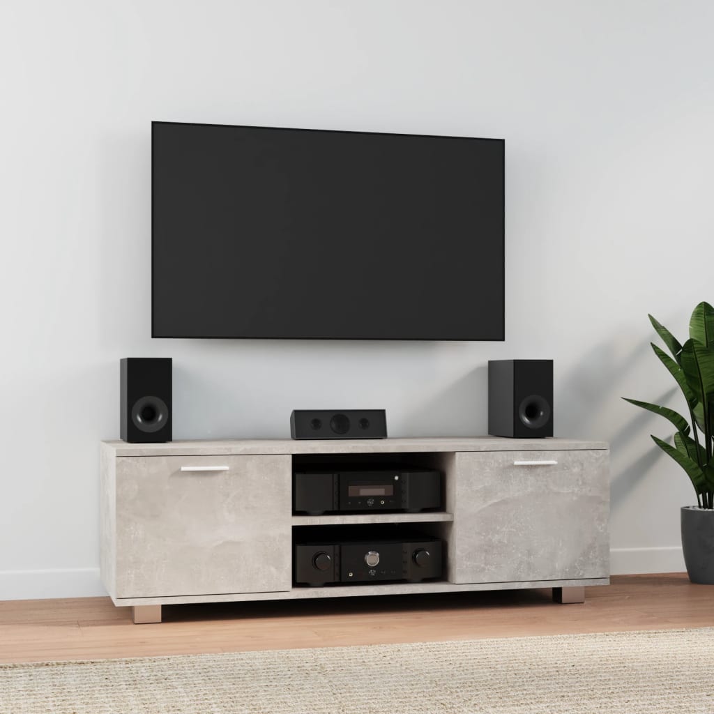 Tv Cabinet 140X40.5X35 Cm Engineered Wood