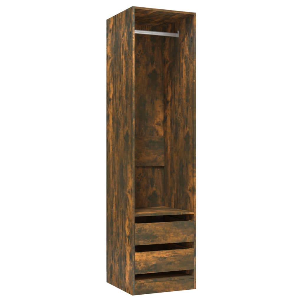 Wardrobe With Drawers Engineered Wood
