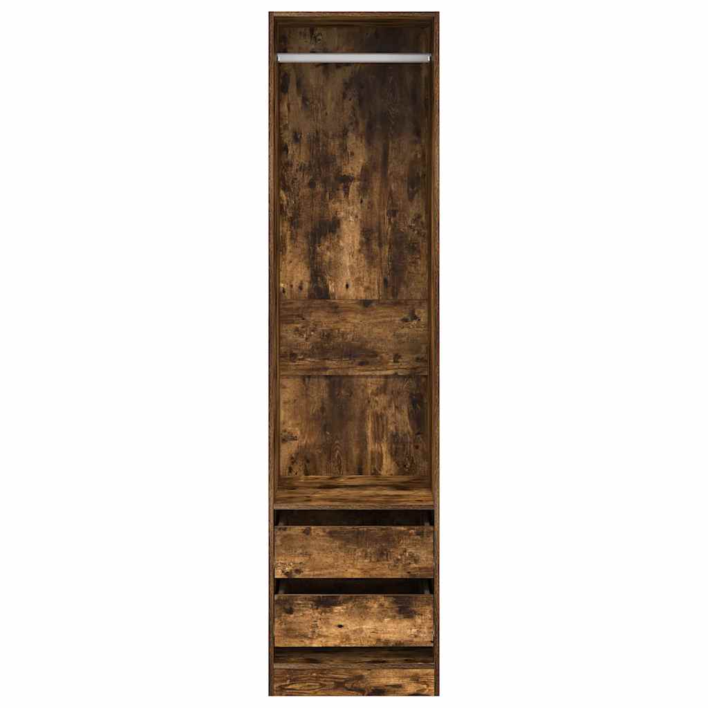 Wardrobe With Drawers Engineered Wood
