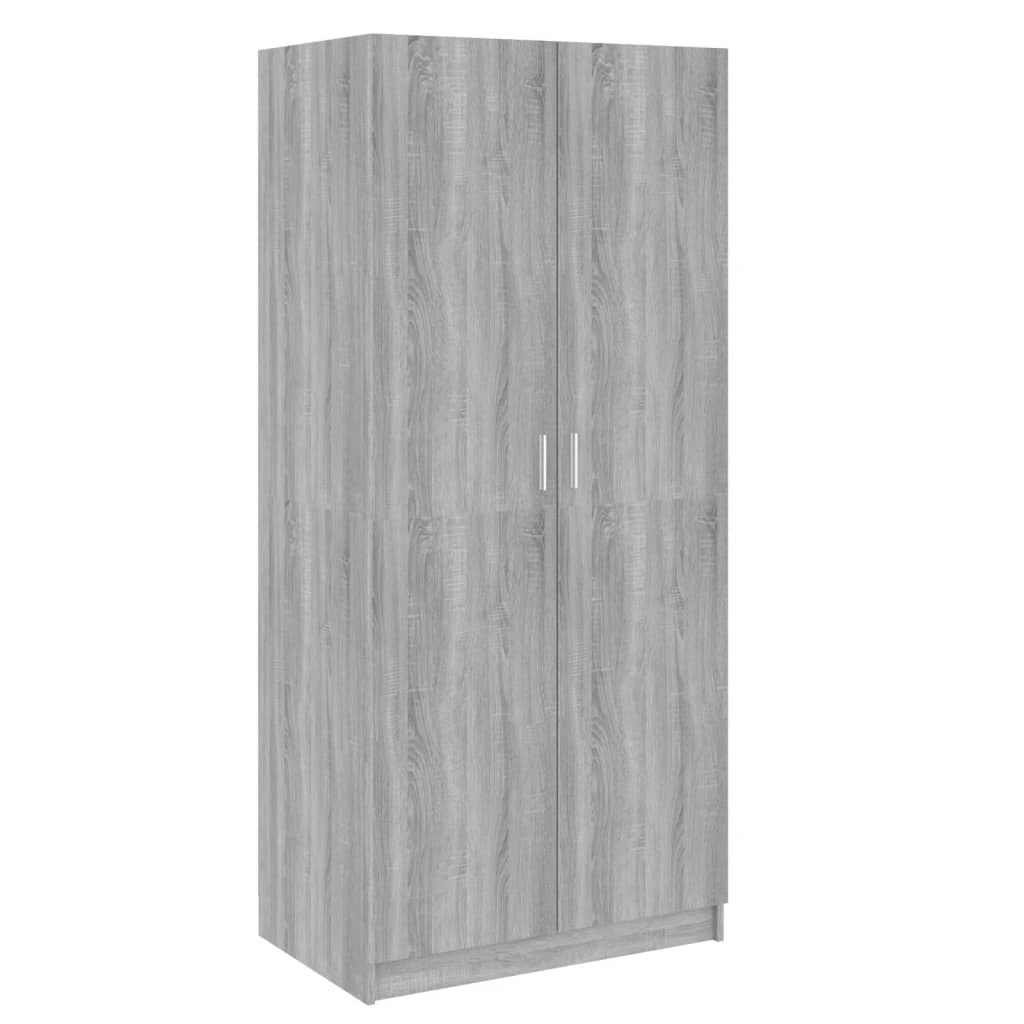 Wardrobe 80X50X180 Cm Engineered Wood