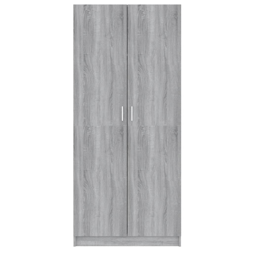 Wardrobe 80X50X180 Cm Engineered Wood