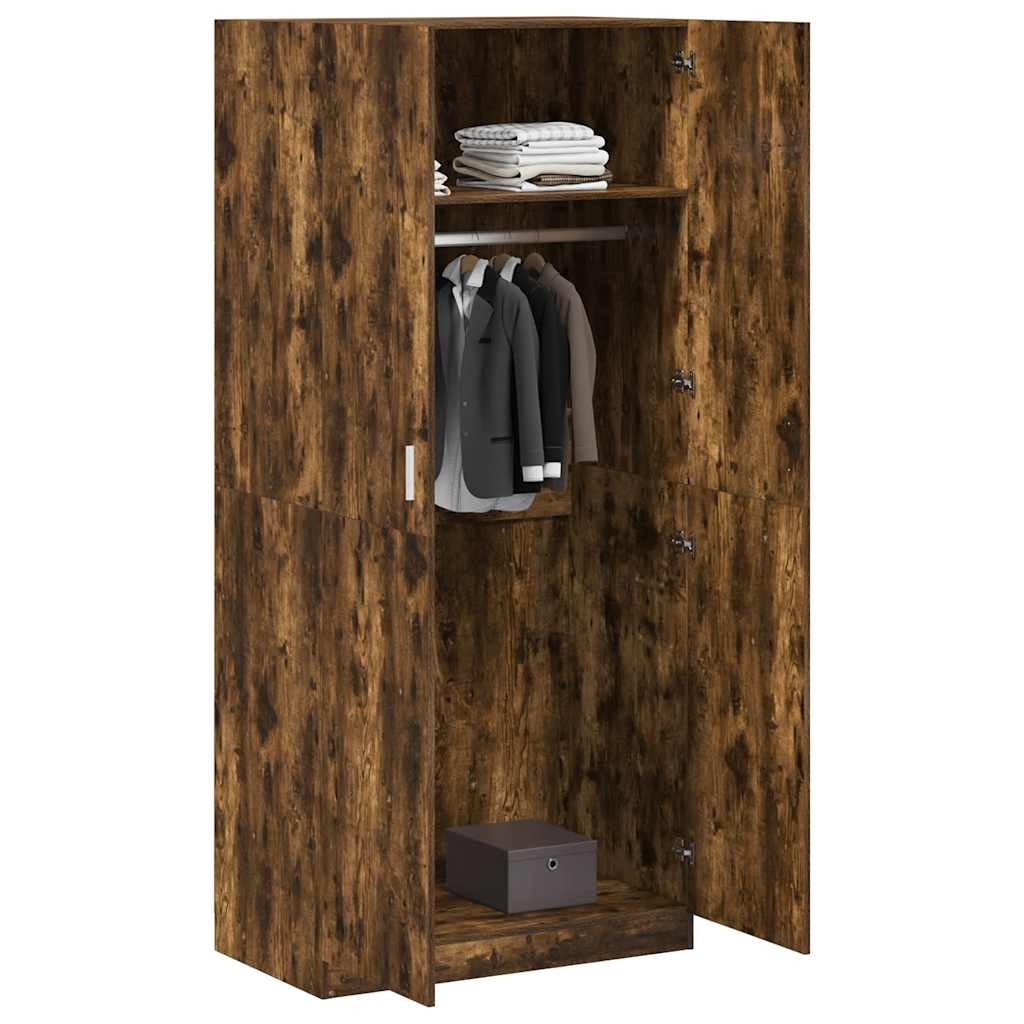 Wardrobe 90X50X200 Cm Engineered Wood