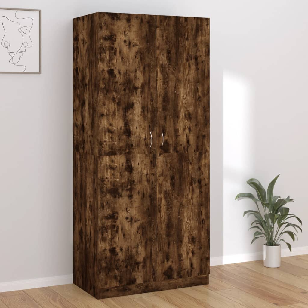 Wardrobe 90X50X200 Cm Engineered Wood