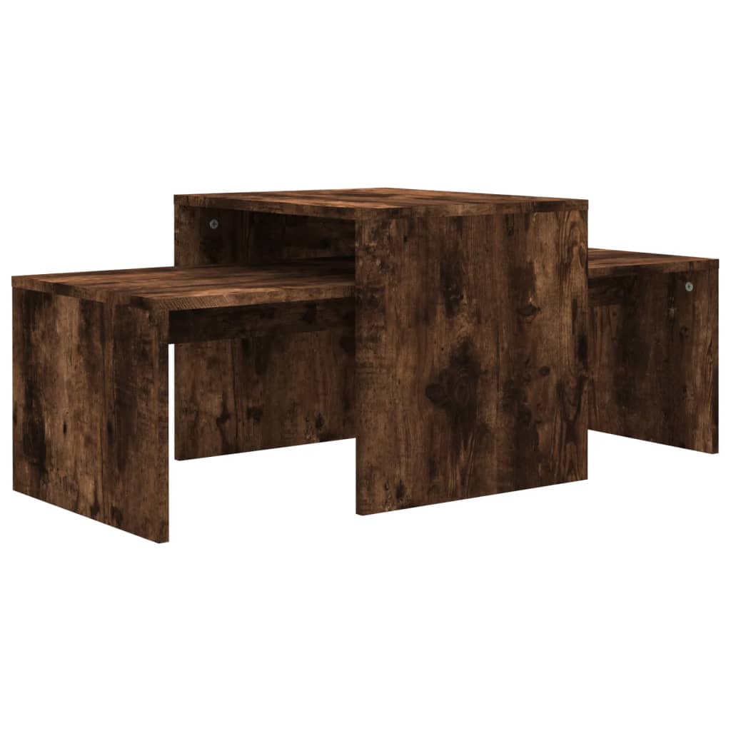 Coffee Table Set 100X48X40 Cm Engineered Wood