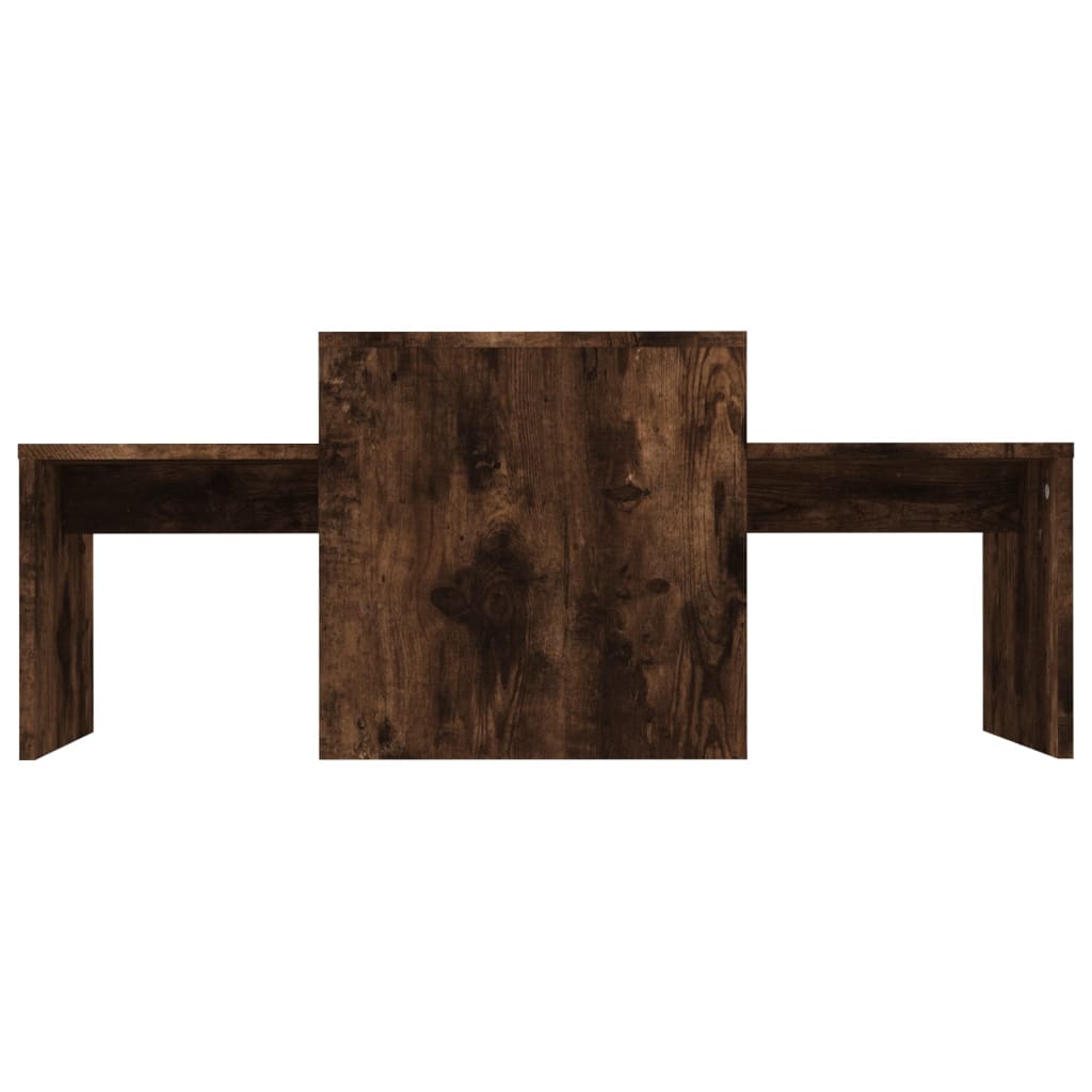 Coffee Table Set 100X48X40 Cm Engineered Wood