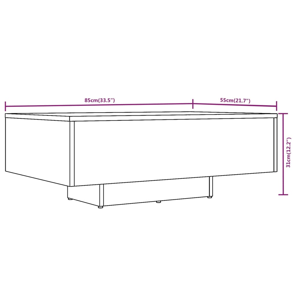 Coffee Table Engineered Wood