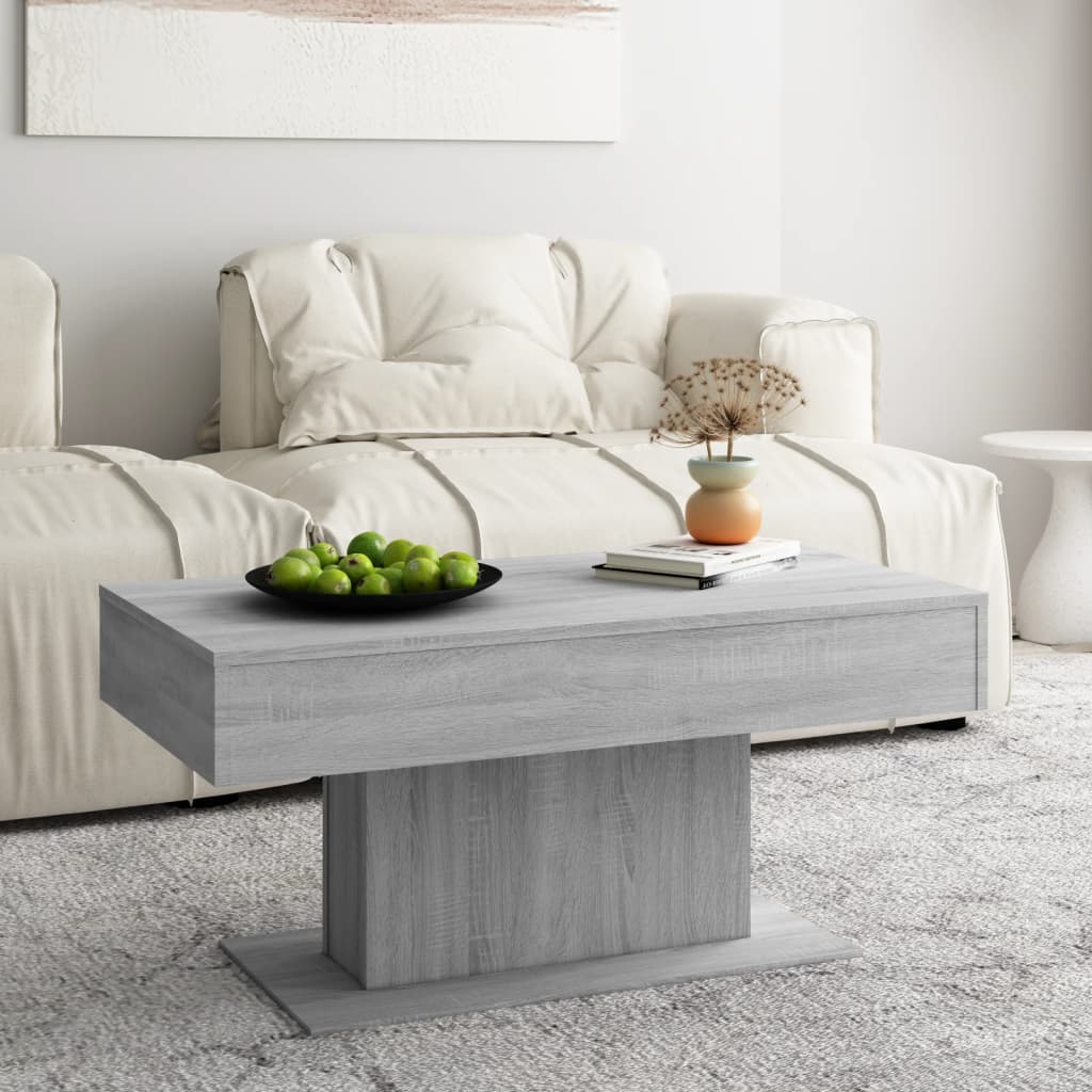 Coffee Table 96X50X45 Cm Engineered Wood