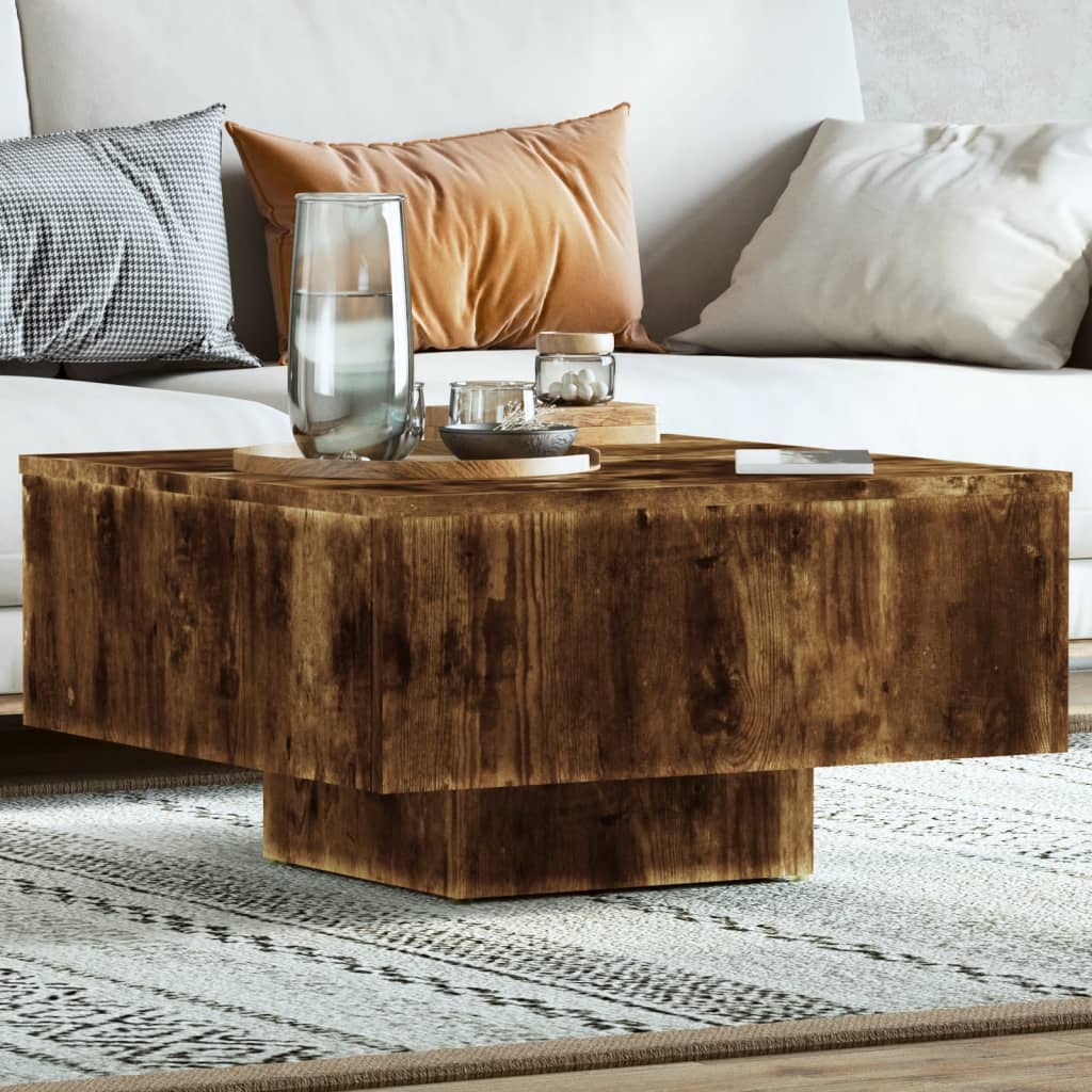 Coffee Table 60X60X31.5 Cm Engineered Wood