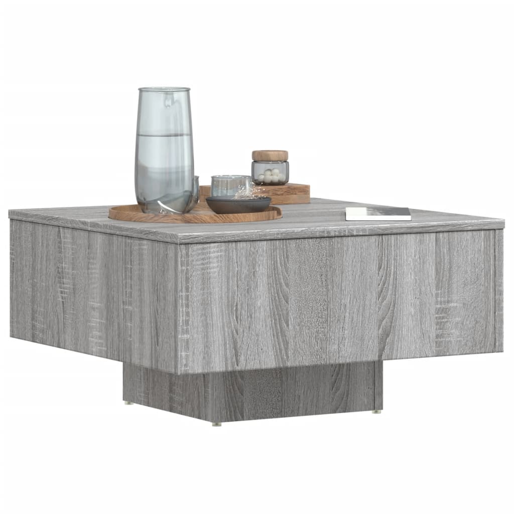 Coffee Table 60X60X31.5 Cm Engineered Wood