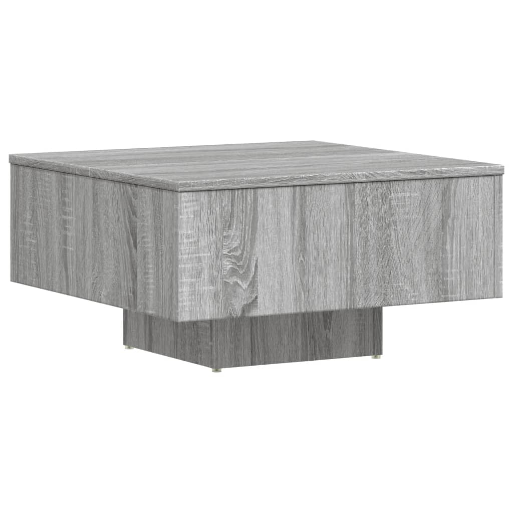 Coffee Table 60X60X31.5 Cm Engineered Wood