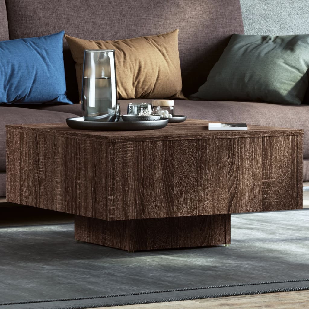 Coffee Table 60X60X31.5 Cm Engineered Wood