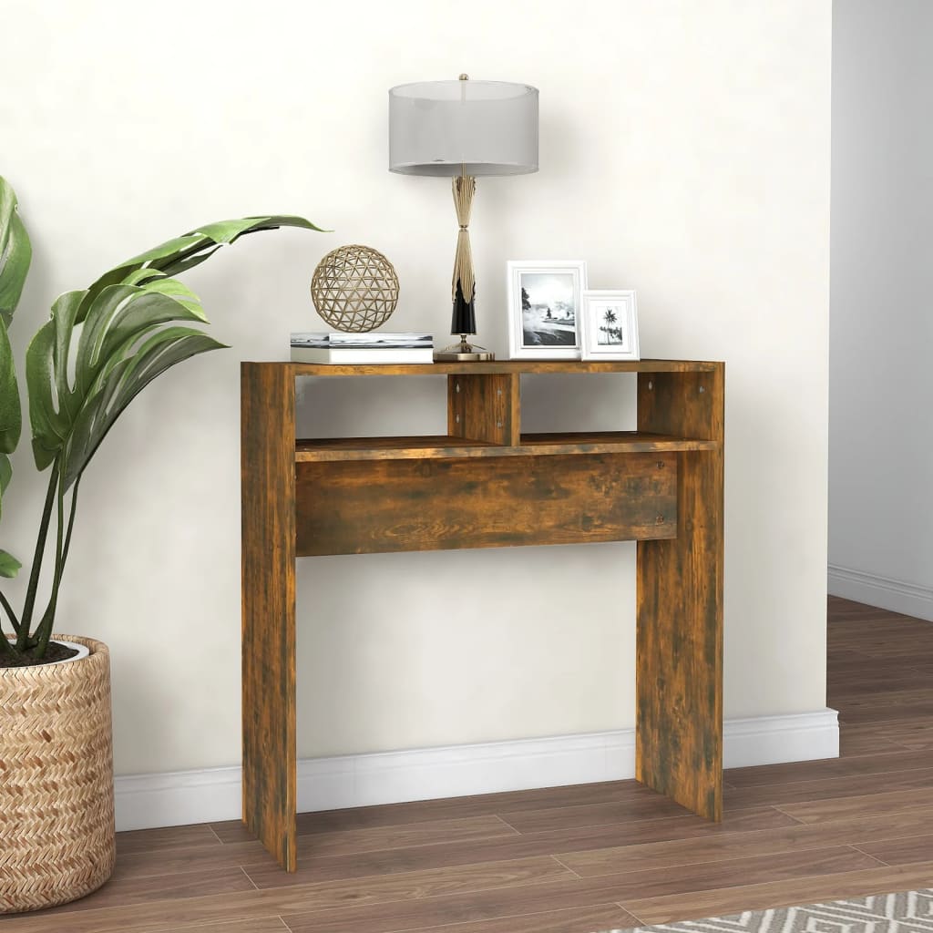 Console Table 78X30X80 Cm Engineered Wood
