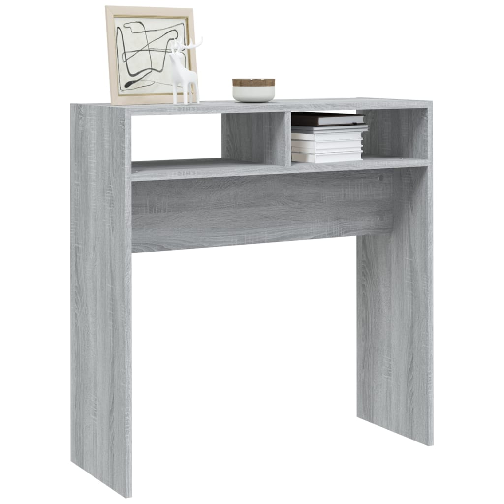 Console Table 78X30X80 Cm Engineered Wood