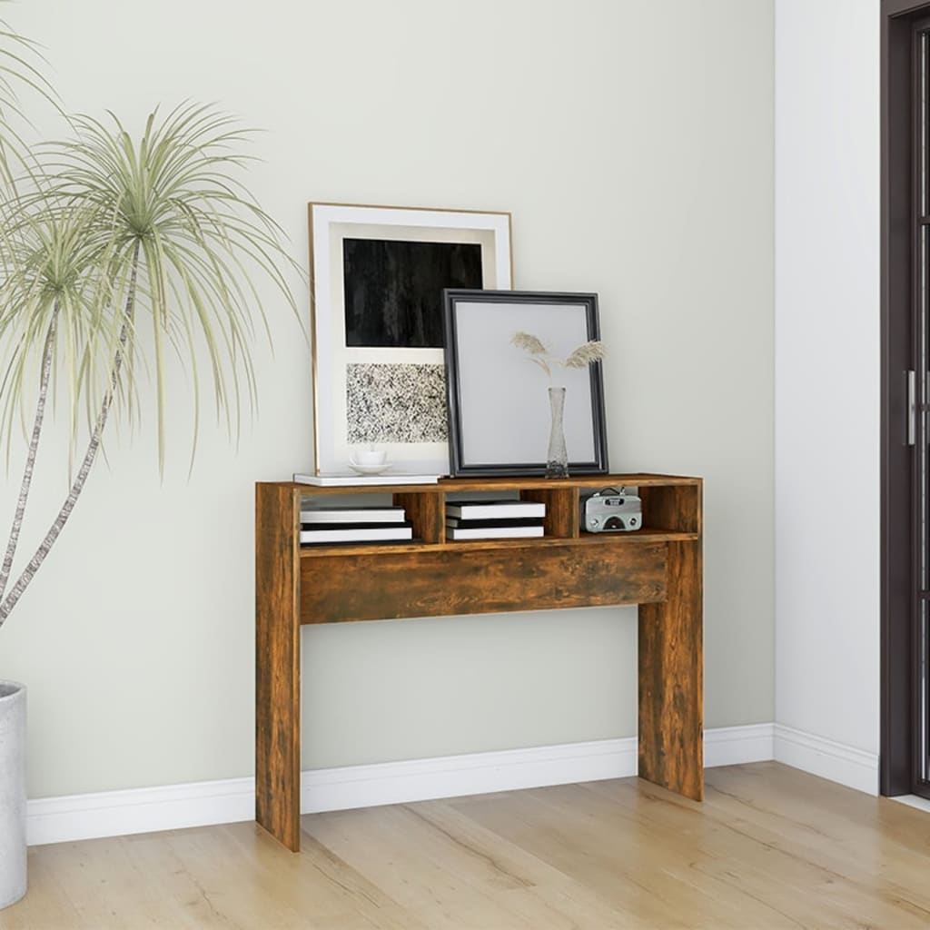 Console Table 78X30X80 Cm Engineered Wood