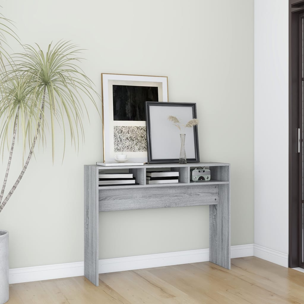 Console Table 78X30X80 Cm Engineered Wood