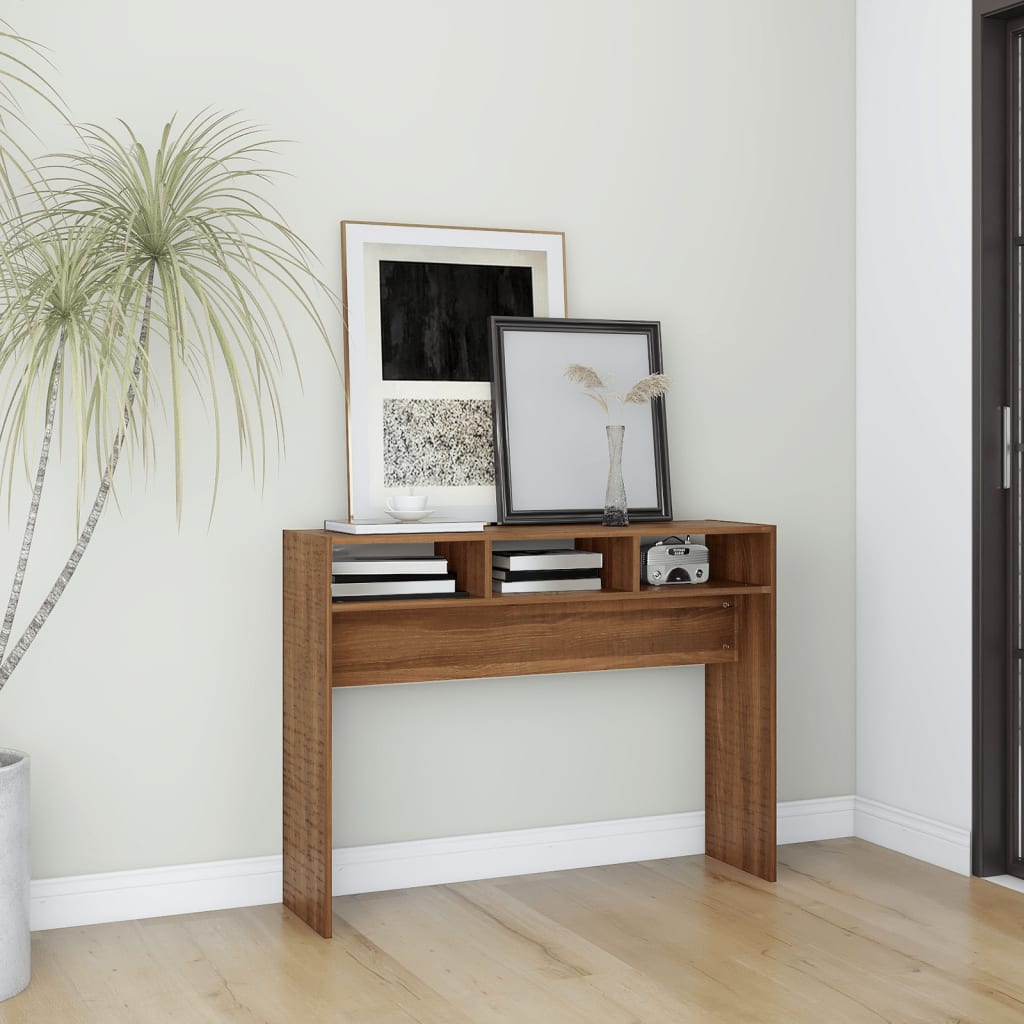 Console Table 78X30X80 Cm Engineered Wood