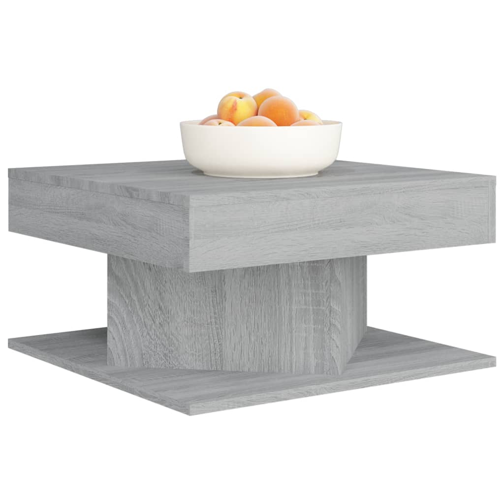 Coffee Table 57X57X30 Cm Engineered Wood