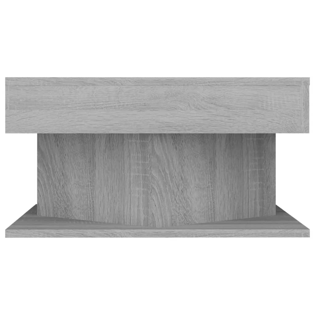Coffee Table 57X57X30 Cm Engineered Wood