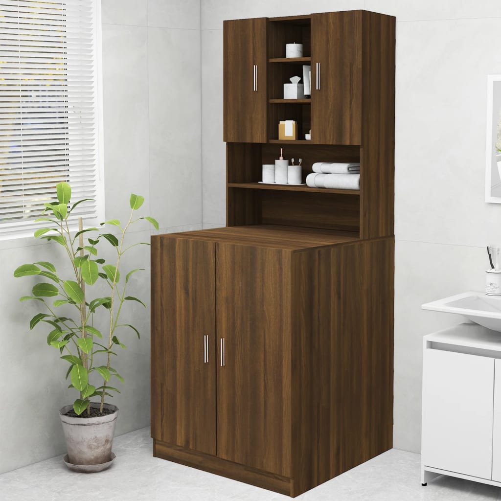 Washing Machine Cabinet 70.5X25.5X90 Cm