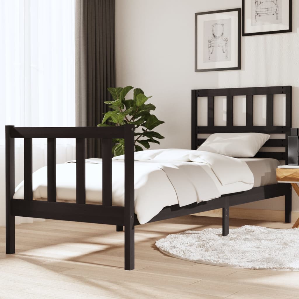 Bed Frame Without Mattress Small Single Solid Wood